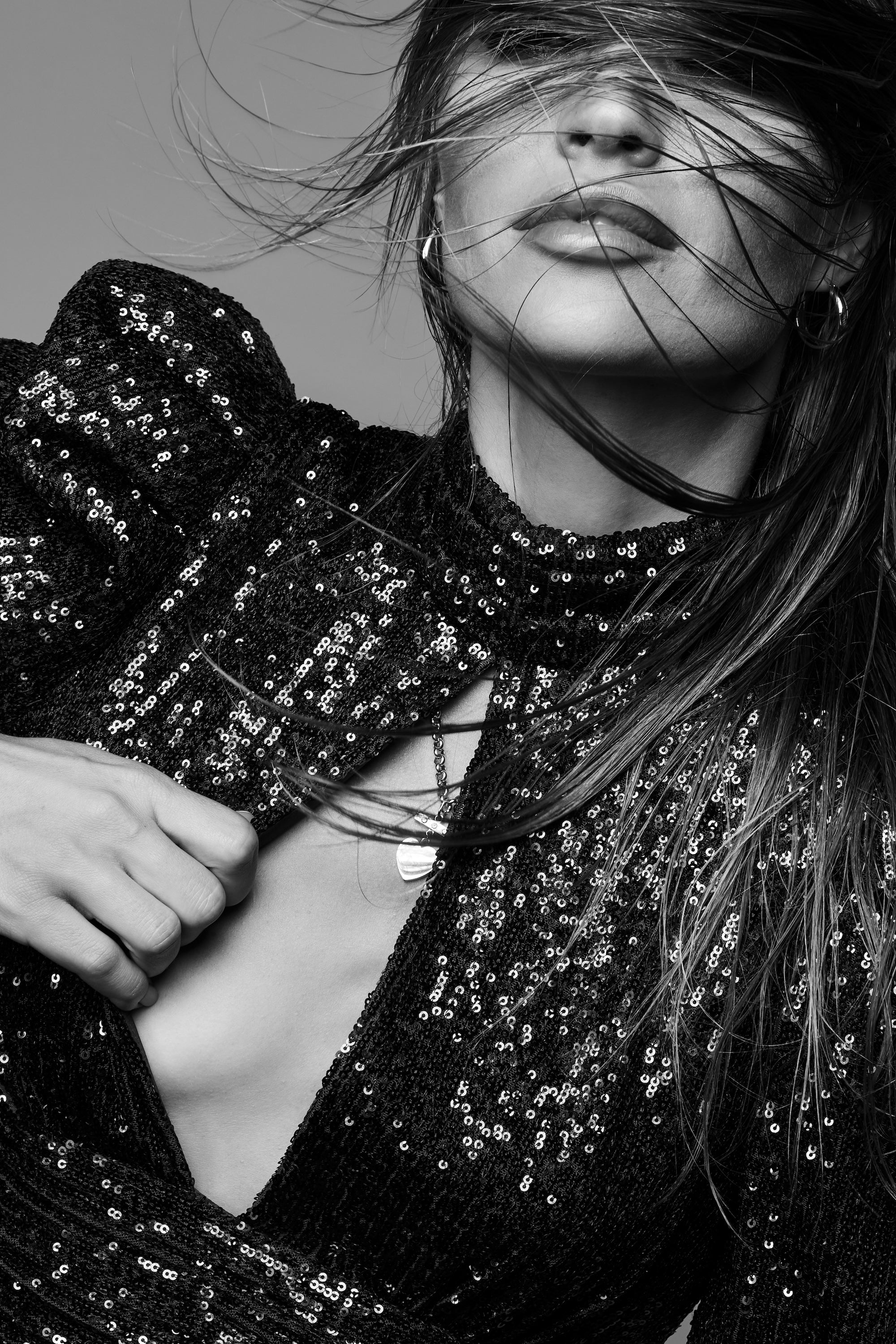 Heart and Diamond Bar Pendant