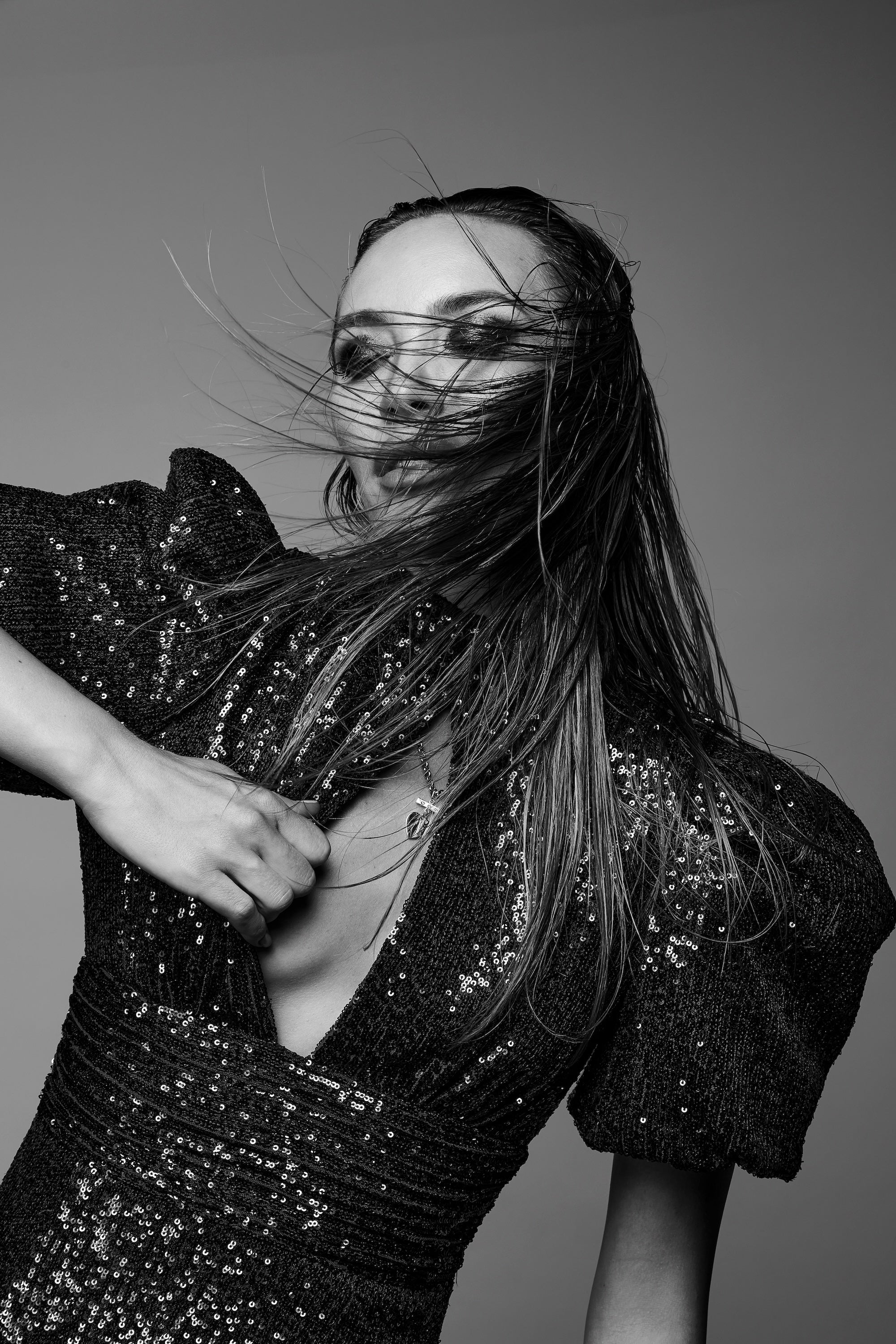 Heart and Diamond Bar Pendant