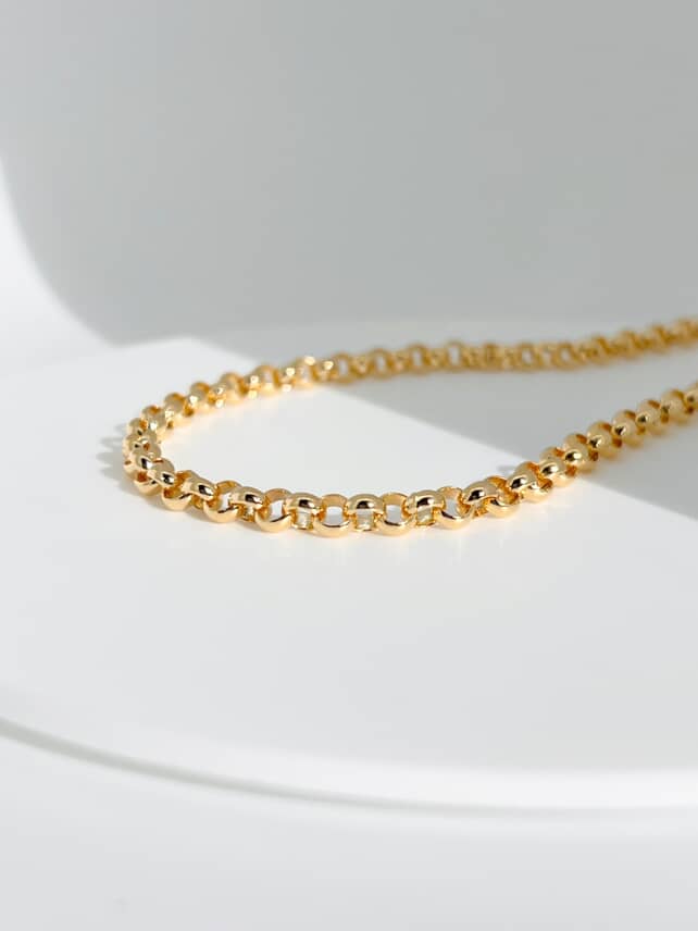 9ct Yellow Gold Belcher Chain