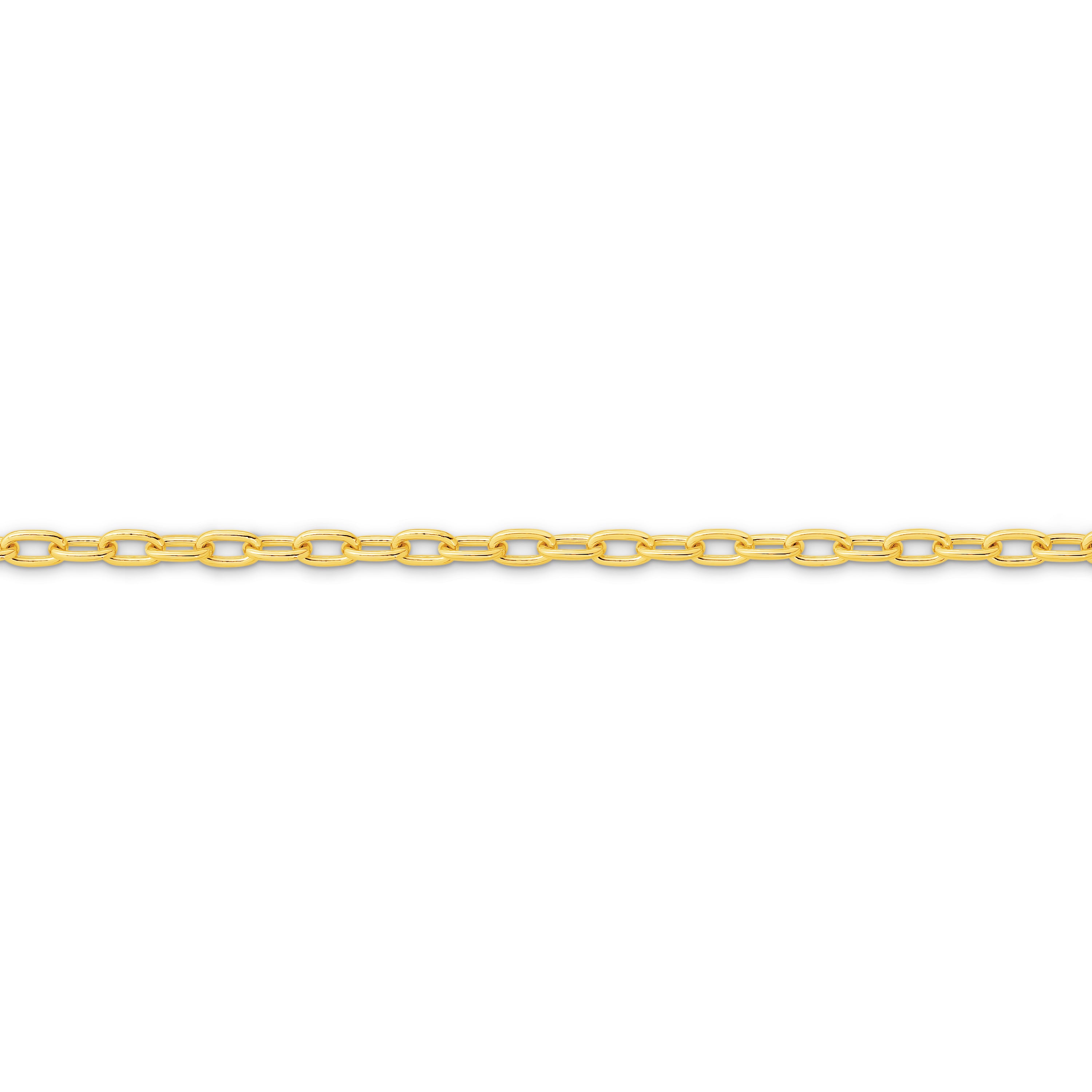 GIA Paperclip 3.6mm Chain 45cm