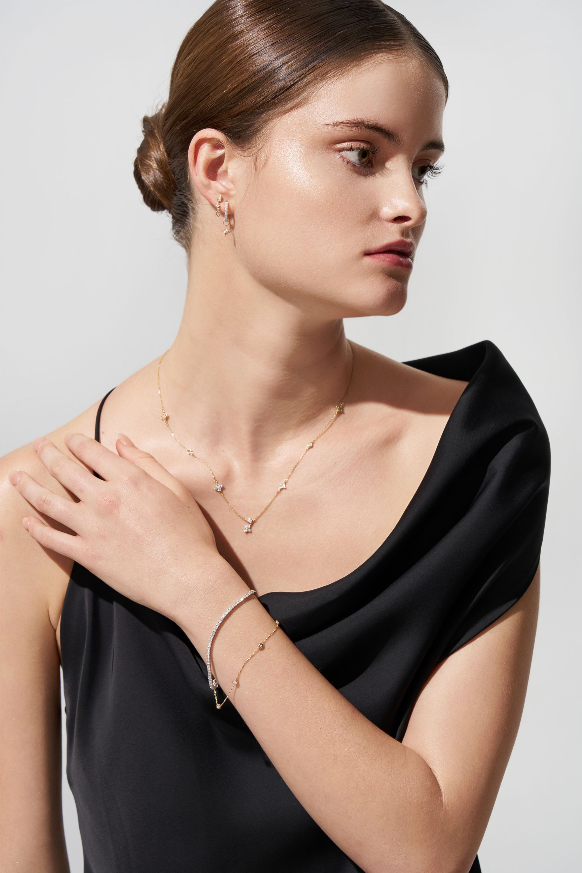 GIA Teardrop Yellow Gold Earrings