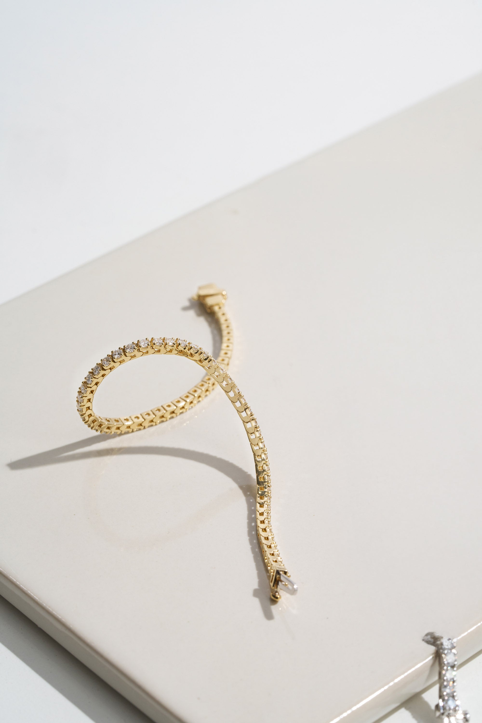 GIA Tennis Bracelet 2ct Lab Rose Gold