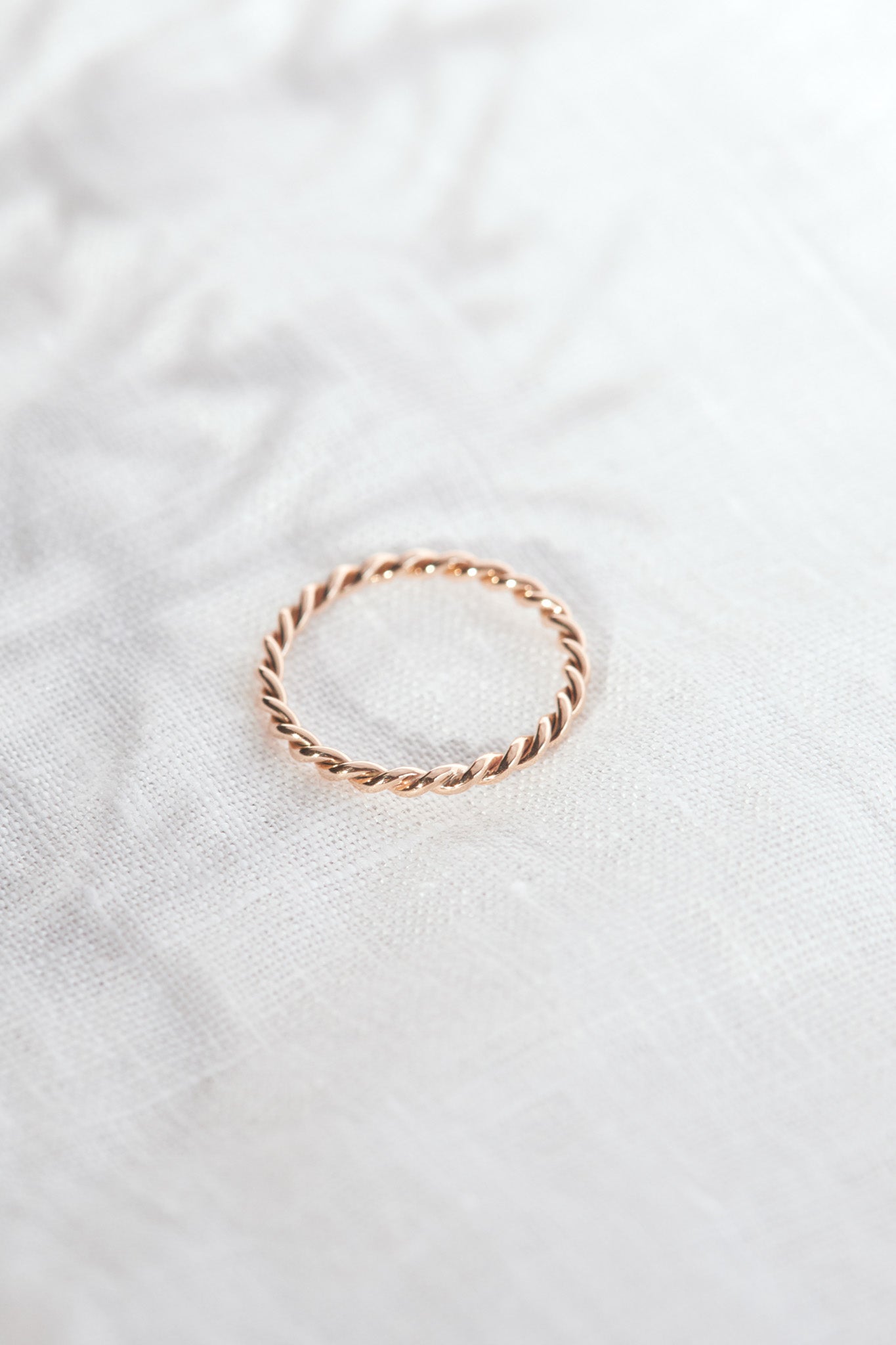 Willow Ring in 9ct Rose Gold