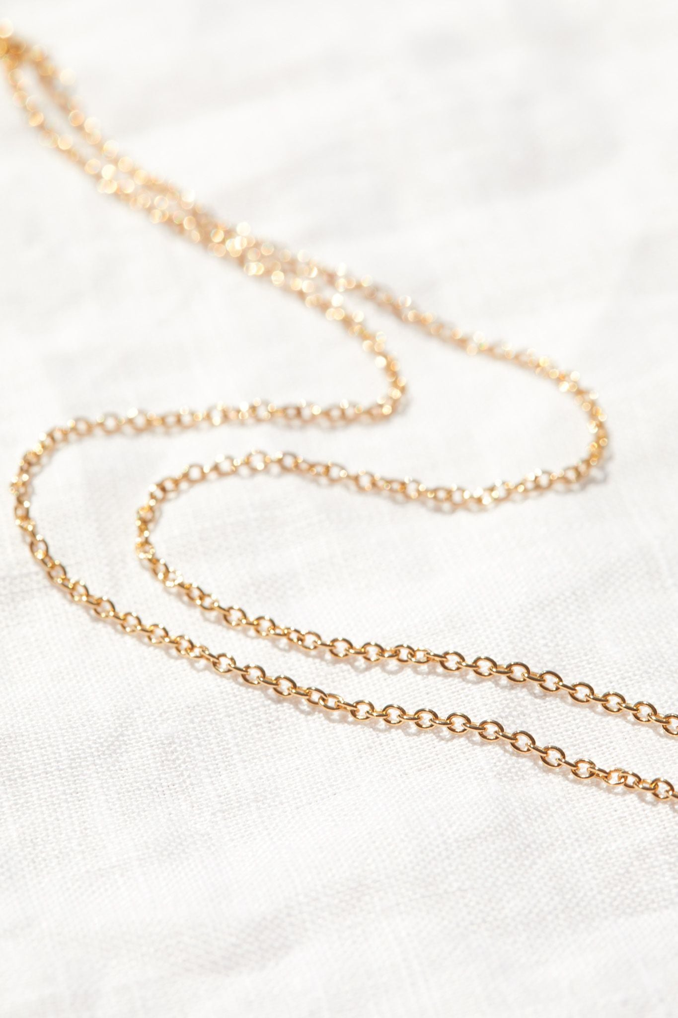 9ct Cable Chain in Yellow Gold